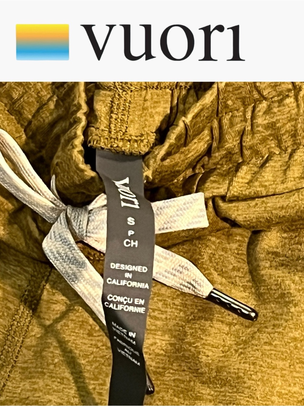 NWT Vuori Pocket Performance Joggers Saguaro Heather SIZE: Small - Picture 3 of 5